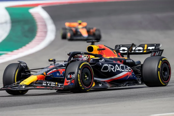 Max Verstappen holds off Lewis Hamilton challenge to win US sprint race