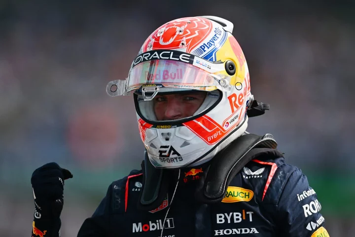 Max Verstappen storms to British Grand Prix victory with two Brits on the podium