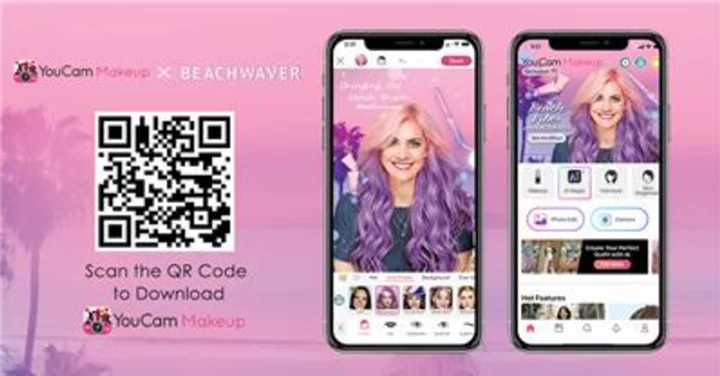 Perfect Corp. Partners with The Beachwaver Co. for an Interactive Summer AR Filter Effect