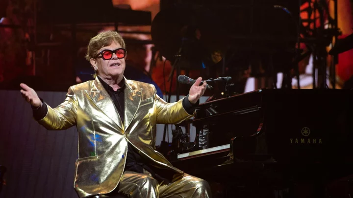 Elton John's Glastonbury performance among the most watched TV of the year