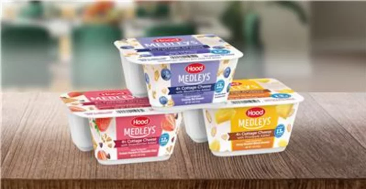 Hood® Cottage Cheese Launches First Ever Mix-In Cottage Cheese Duo