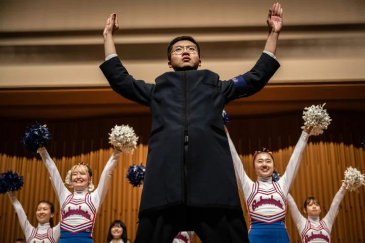 Japan's macho cheerleaders fight to save a tradition