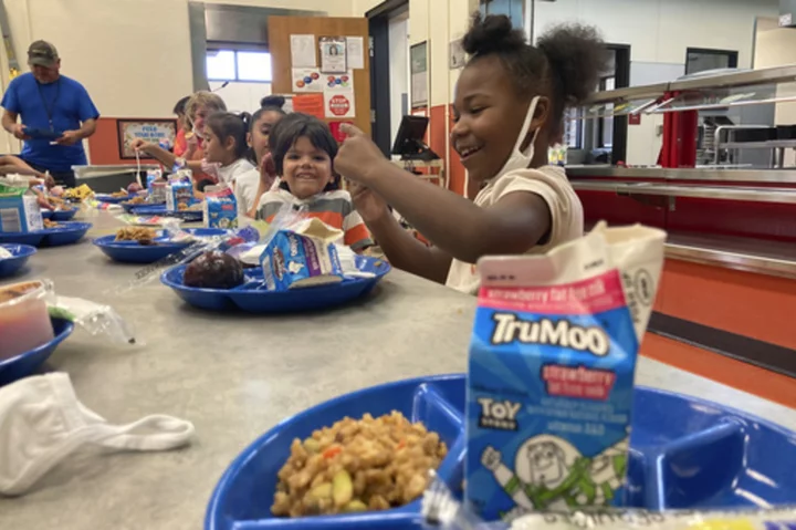 Schoolkids in 8 states can now eat free school meals, advocates urge Congress for nationwide policy