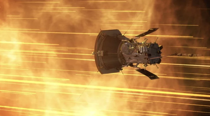 NASA spacecraft flies right through sun explosion, captures footage