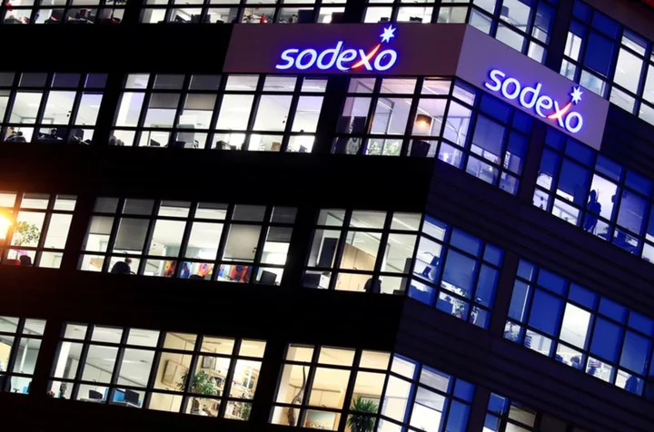 Sodexo raises outlook for voucher business a second time