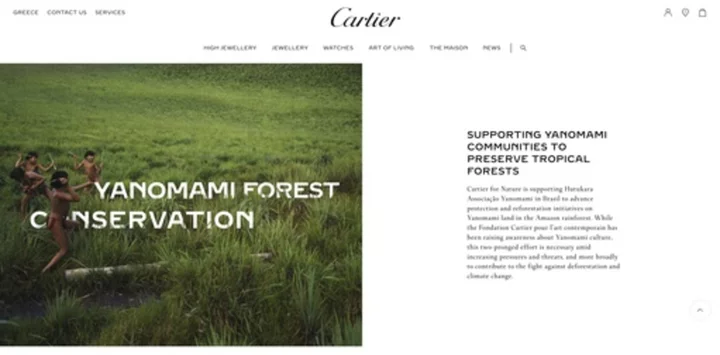 Cartier's use of images of Amazon tribe prompts Indigenous advocates to allege hypocrisy