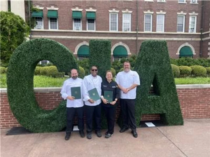 Aramark Chefs Earn Prestigious ProChef® Certification From the Culinary Institute of America