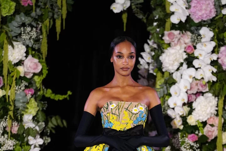 London Fashion Week: Jourdan Dunn walks in emotional Richard Quinn show