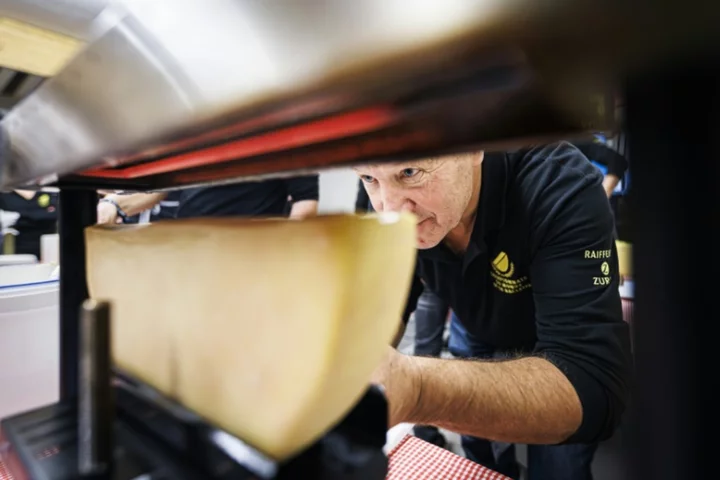 Cheeses face the heat at Raclette World Championships