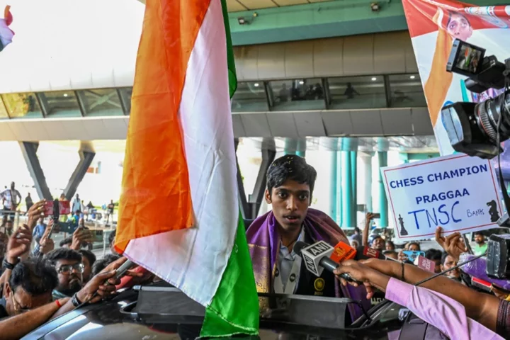 Indian teen chess wizard Pragg given hero's welcome