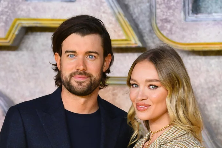 Jack Whitehall shares first photos of newborn baby as he praises ‘amazing’ girlfriend Roxy Horner