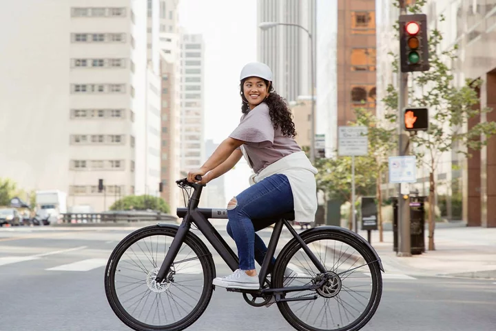 Save more than $1,000 on this sleek black eBike